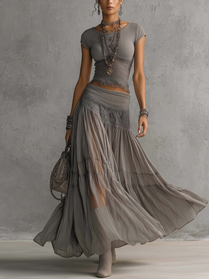 Carlotta | Set boho couture dal fascino etereo