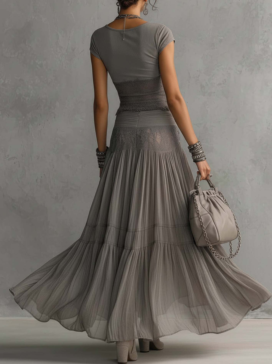 Carlotta | Set boho couture dal fascino etereo