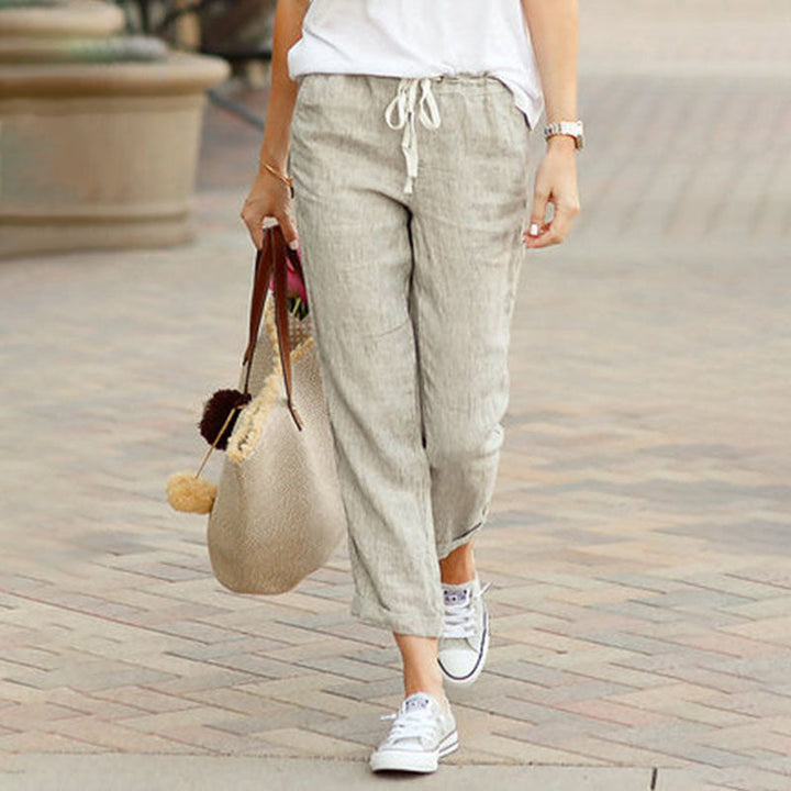 Fontana | Pantaloni casual con coulisse