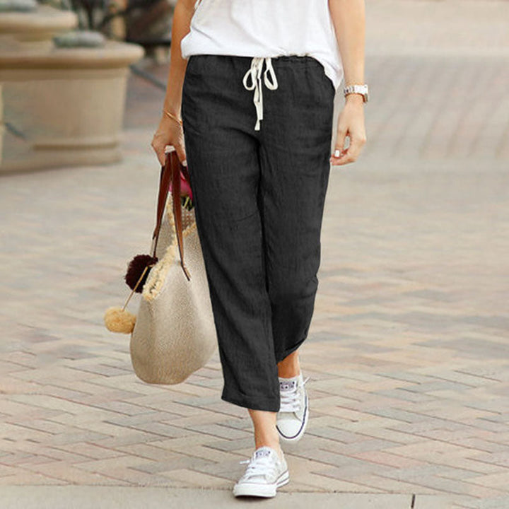 Fontana | Pantaloni casual con coulisse