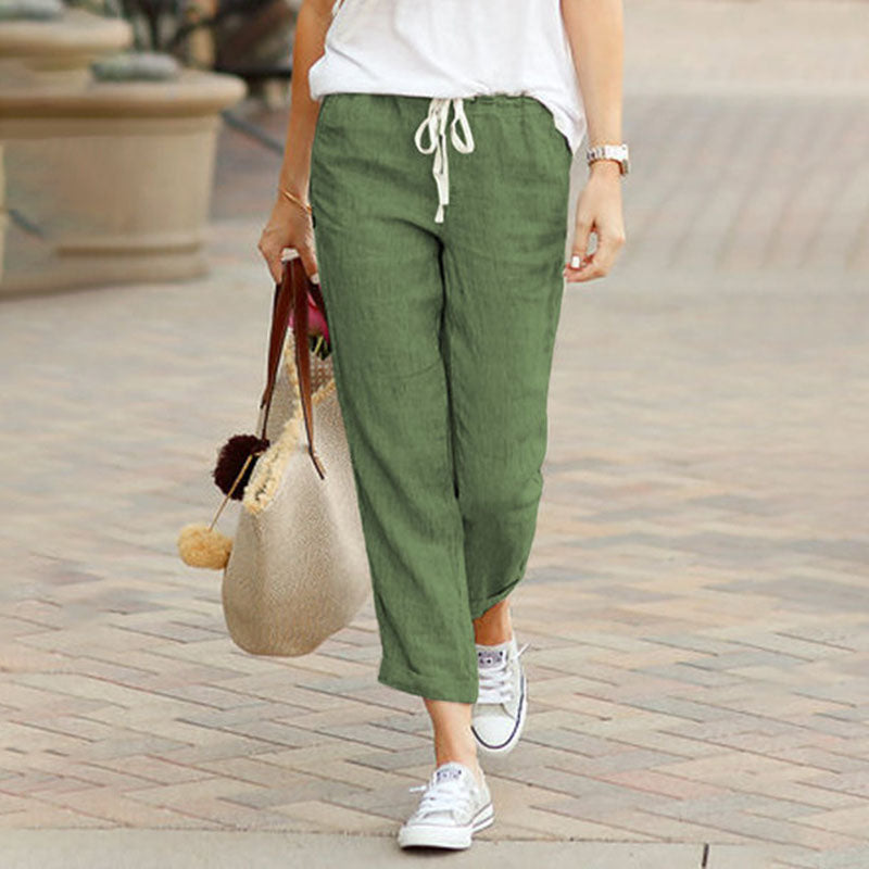 Fontana | Pantaloni casual con coulisse