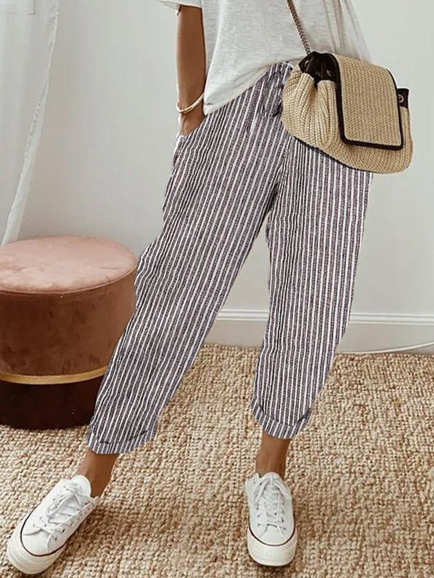 Cannella | Pantaloni Fluidi Comodi ed Eleganti