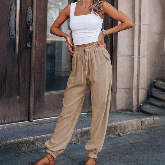 Riviera – Pantaloni Eleganti con Coulisse