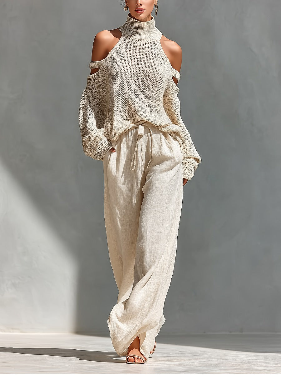 Arezzo | Completo maglia e pantaloni morbidi