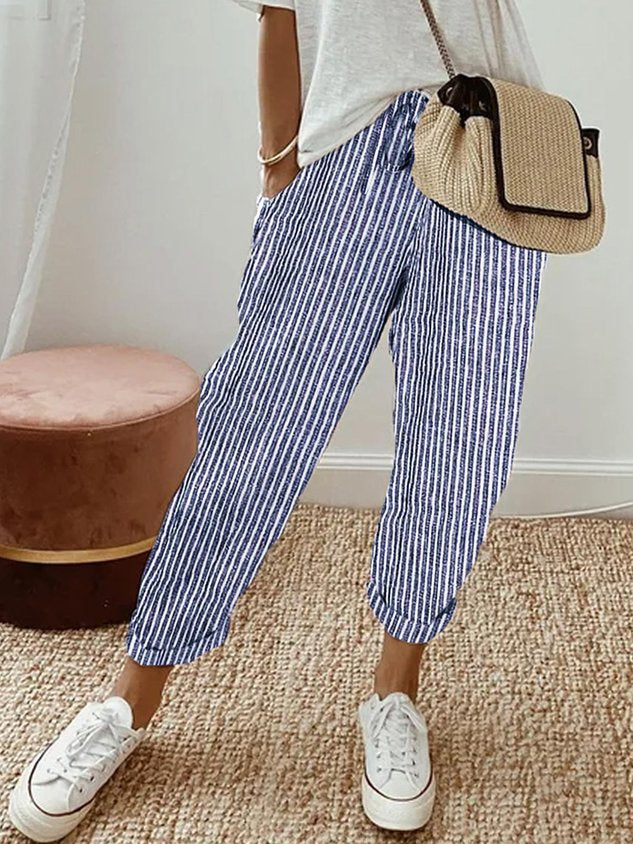 Cannella | Pantaloni Fluidi Comodi ed Eleganti