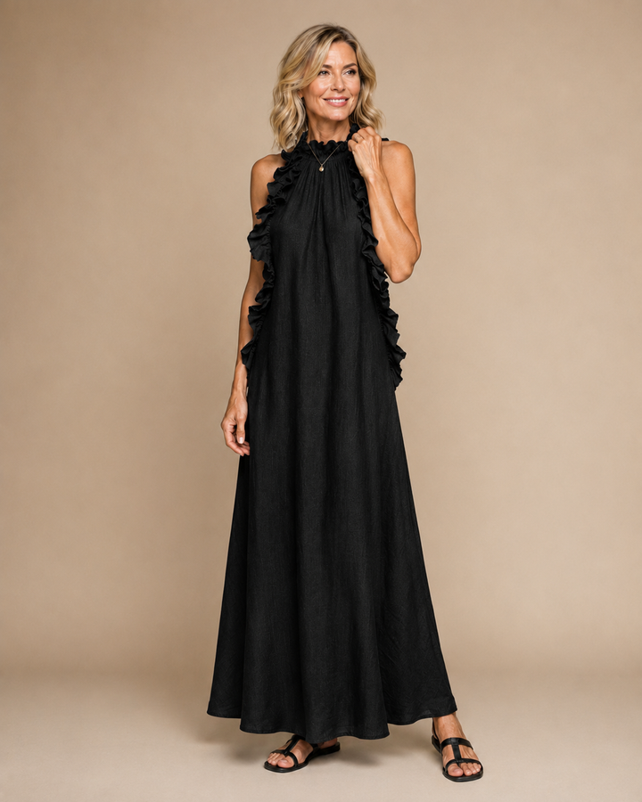 Lia | Abito Maxi con Tasche