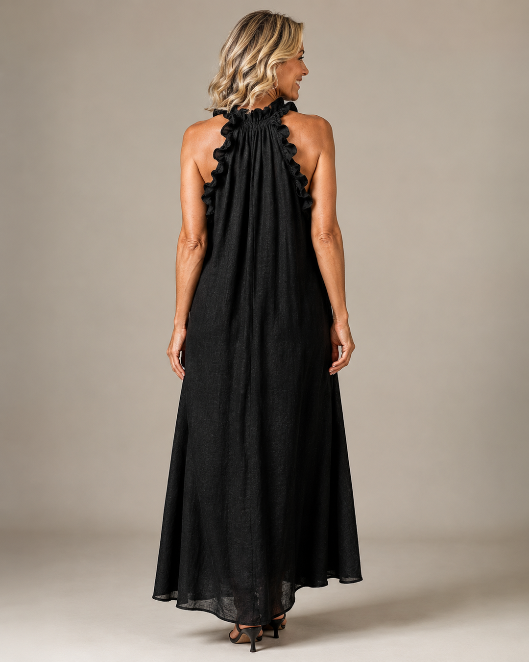 Lia | Abito Maxi con Tasche
