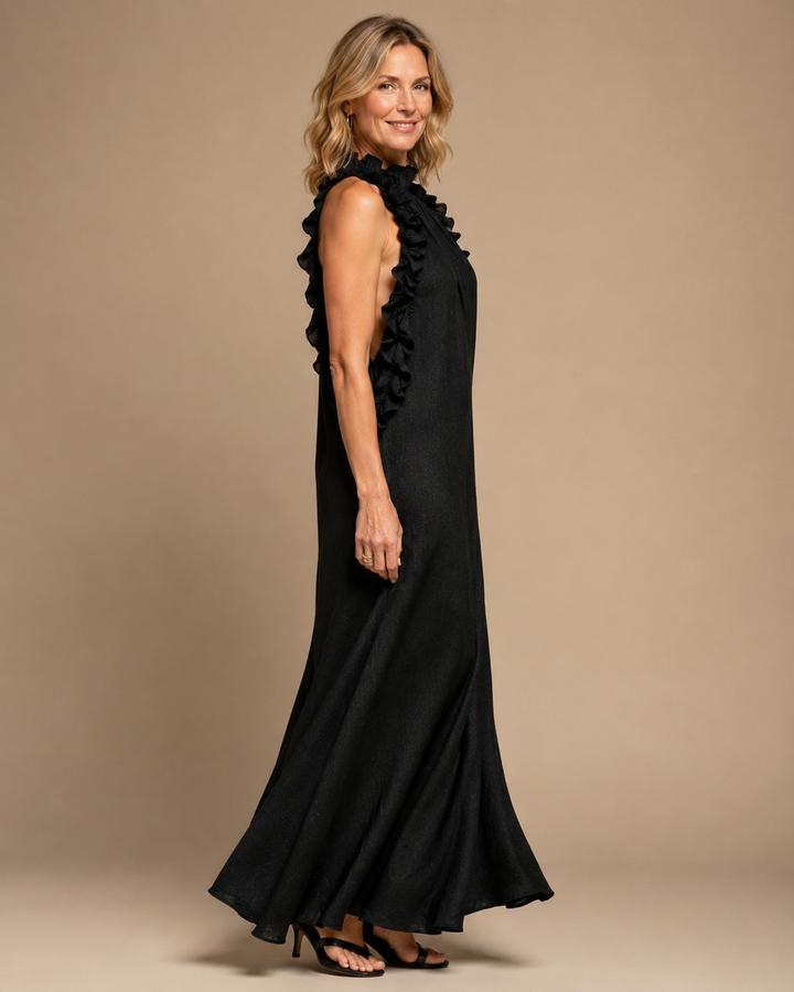 Lia | Abito Maxi con Tasche