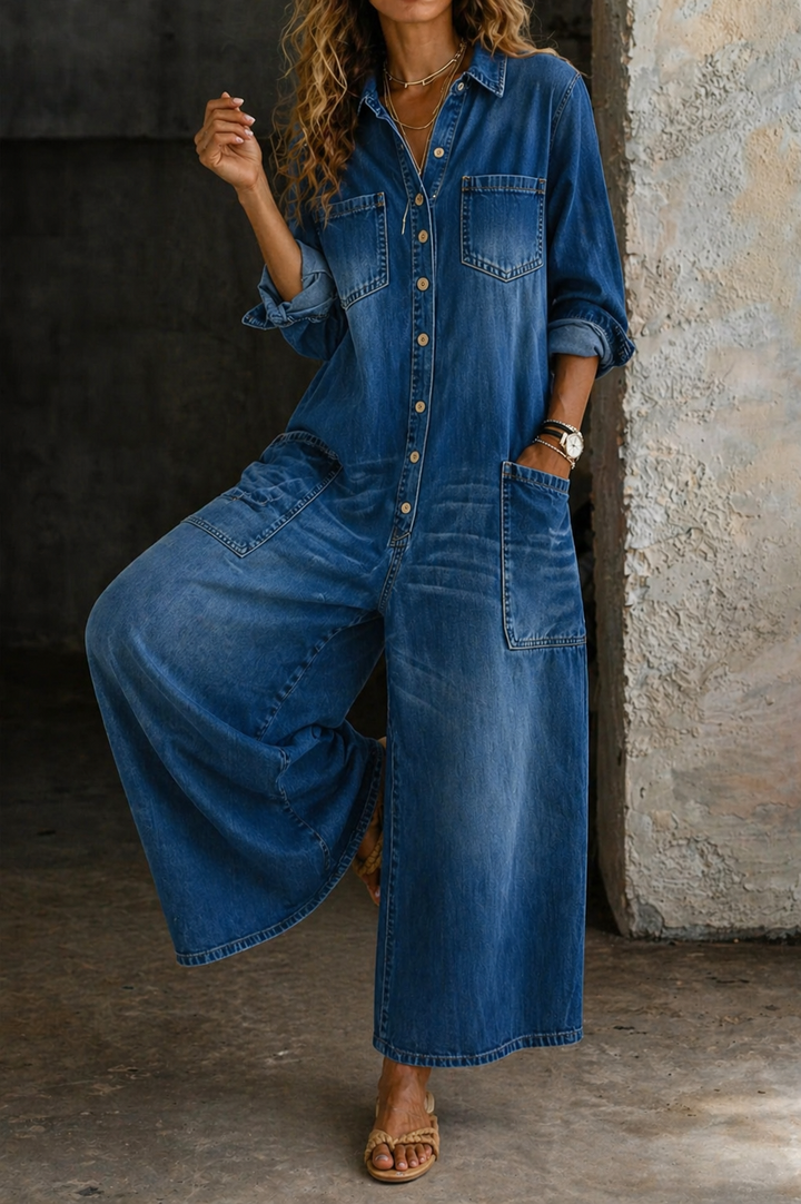 Elisa | Tuta casual in denim