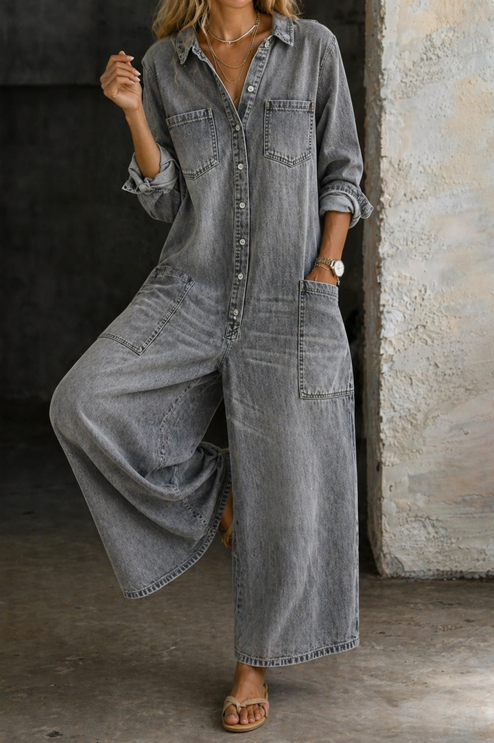 Elisa | Tuta casual in denim