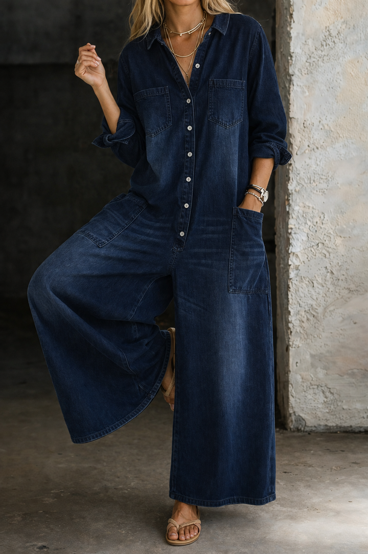 Elisa | Tuta casual in denim