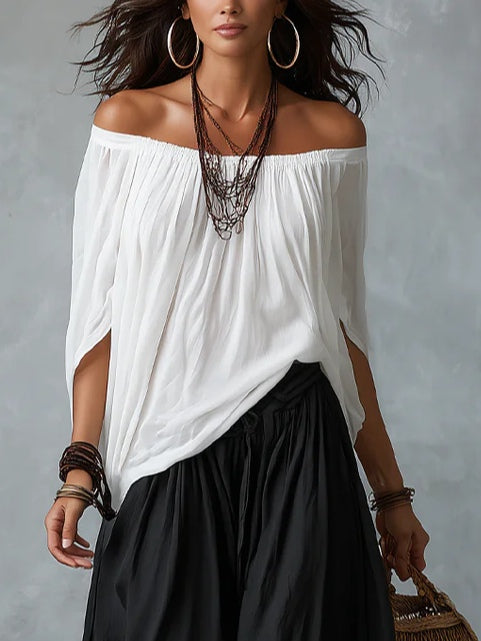 Ludovica | Set boho con pantaloni a palloncino