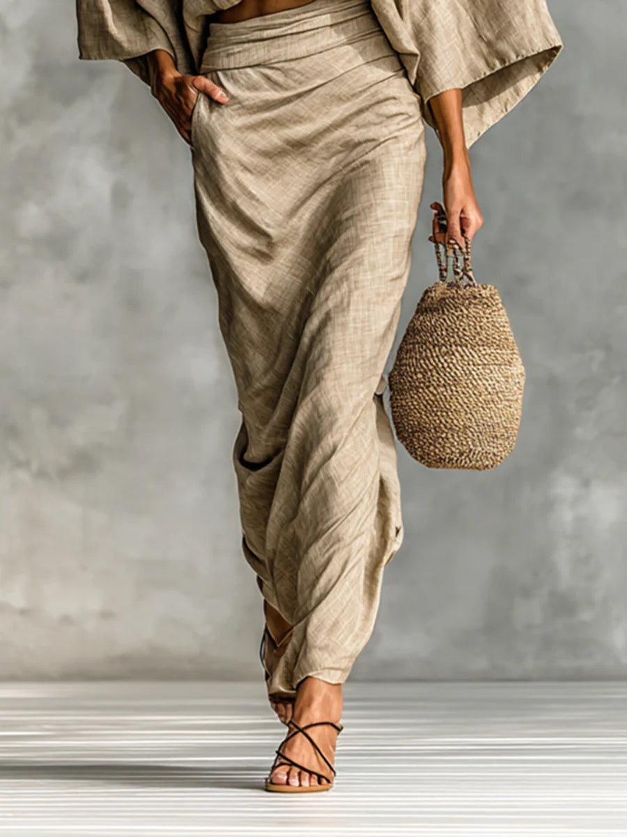 Isabella | Set elegante due pezzi con gonna