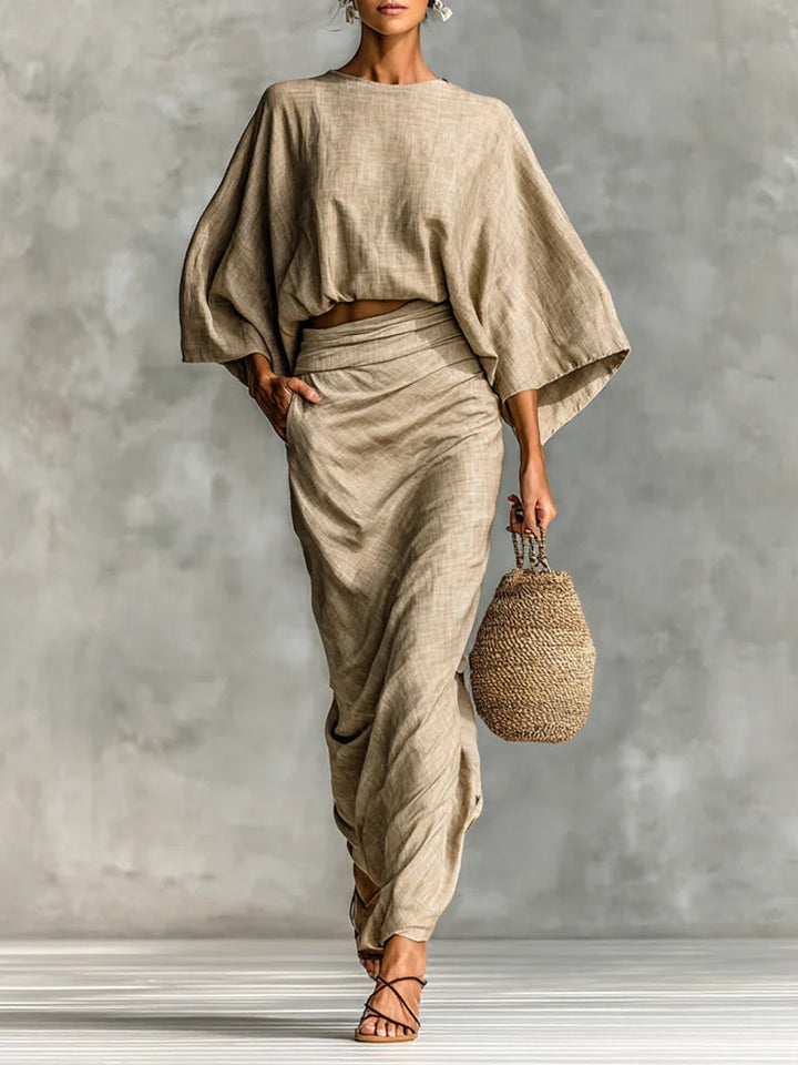 Isabella | Set elegante due pezzi con gonna