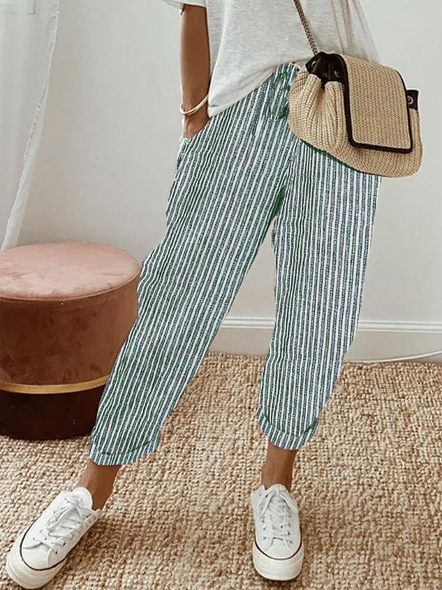 Cannella | Pantaloni Fluidi Comodi ed Eleganti
