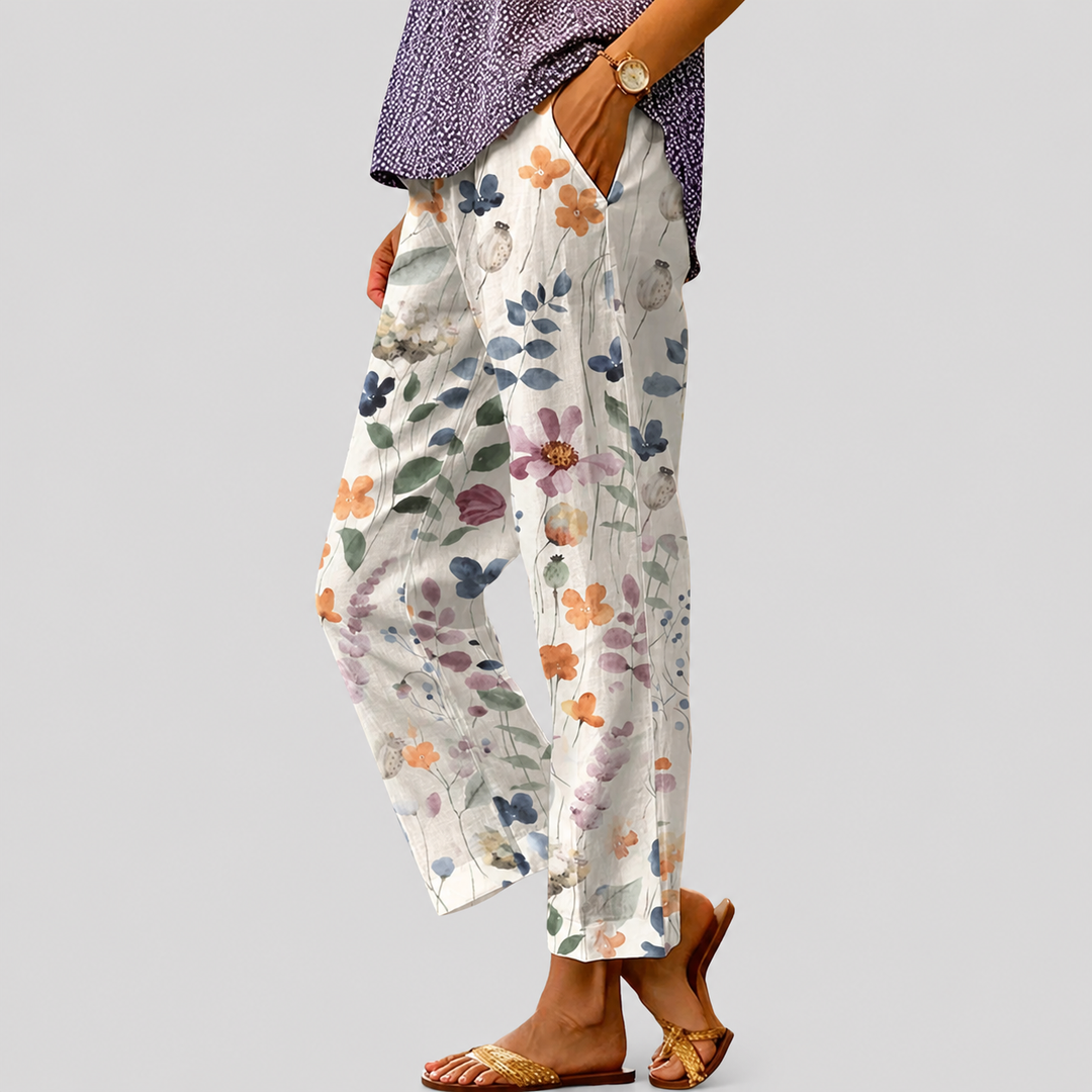 Peonia | Pantaloni Casual Quotidiani