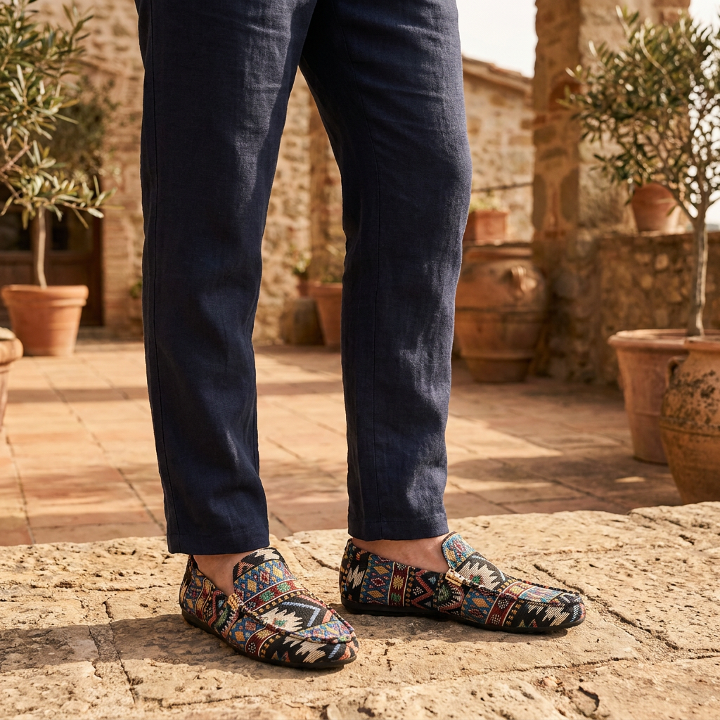 Nereo | Mocassino Comodo Uomo